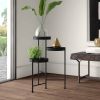 Black Metal Multi-Tier Plant Stand for Stylish Plant Display