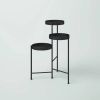 Black Metal Multi-Tier Plant Stand for Stylish Plant Display