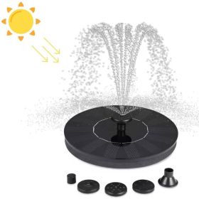 Solar Powered Birdbath to Water Fountain