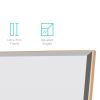 Gold Large Full-Length Leaning Wall or Hanging Mirror