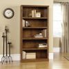 5 Shelf Bookcase in Medium Brown Oak Finish