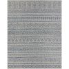 2 x 3 ft Blue & Grey Chevron Indoor/Outdoor Area Rug