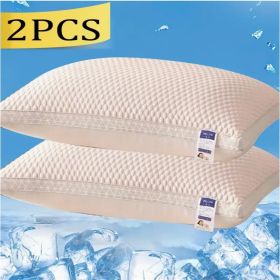 Cooling Breathable Pillows, 2 Pack (Option: Pink)