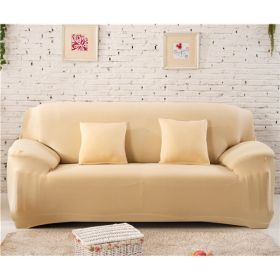 Solid Sofa Covers (Option: 12-Two seat)