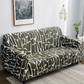 Printed Sofa Cover (Option: V-2 seater)