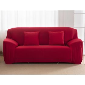 Solid Sofa Covers (Option: 1-Three seat)