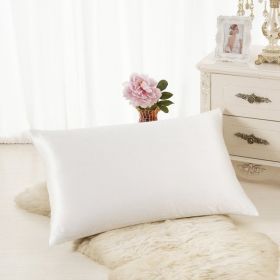 Satin Pillowcase (Option: Silk white-75X50cm-1pc)