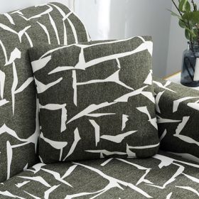 Printed Sofa Cover (Option: V-45x45 pillowcase x2)