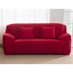 Solid Sofa Covers (Option: 1-Two seat)