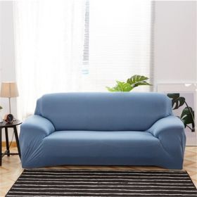 Solid Sofa Covers (Option: 10-Two seat)