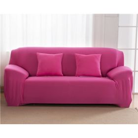 Solid Sofa Covers (Option: 7-Two seat)