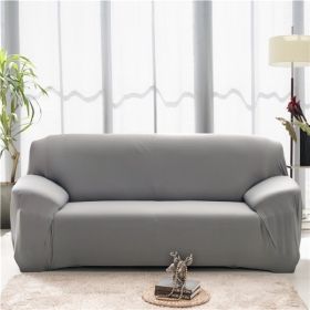 Solid Sofa Covers (Option: 9-Two seat)