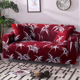 Printed Sofa Cover (Option: D-3 seater)