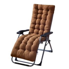 Chaise Lounger Cushion Mat (Option: Coffee-Standard)