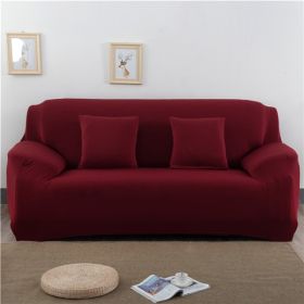 Solid Sofa Covers (Option: 17-Two seat)