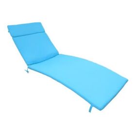 Salem Outdoor Lounge Chair Cushions, Set of 2 (Option: Blue)