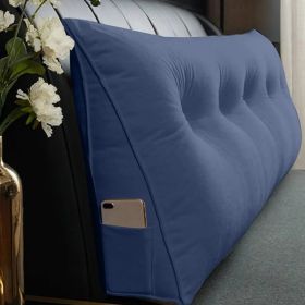 Blue Triangle Reading Cushion (Option: 200cm)