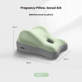 Multifunctional Bedside Sleep Cushion (Option: Fruit Green Color Matching-41x48x23cm)