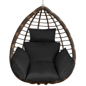 Hanging Basket Seat Cushion (Option: black)