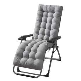 Chaise Lounger Cushion (Option: PlusGrey)