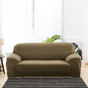 Solid Sofa Covers (Option: 8-Two seat)
