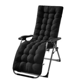 Chaise Lounger Cushion (Option: PlusBlack)
