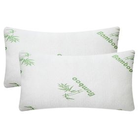 2Pcs Bamboo Memory Foam Pillow (Option: 2Pcs-KingSize)