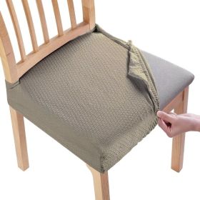 Dining Chair Slipcovers (Option: Taupe)
