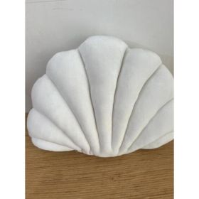 Shell Pillow (Option: White-L)