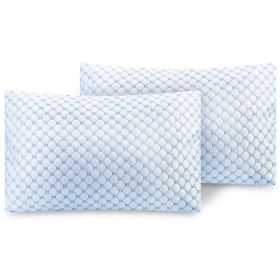 2Pcs Cooling Memory Foam Pillow (Option: 2PcsKing)