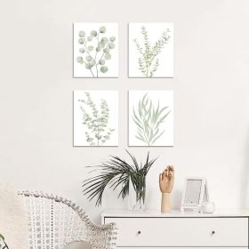 Botanical Plant Canvas Wall Art (Option: 8X10)