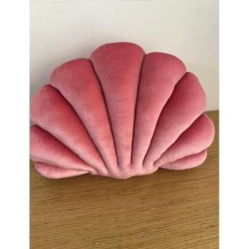 Shell Pillow (Option: Pink-L)