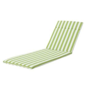 Salem Outdoor Lounge Chair Cushions, Set of 2 (Option: WhiteGreen)