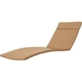 Salem Outdoor Lounge Chair Cushions, Set of 2 (Option: Caramel)