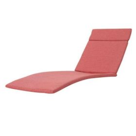Salem Outdoor Lounge Chair Cushions, Set of 2 (Option: Red)