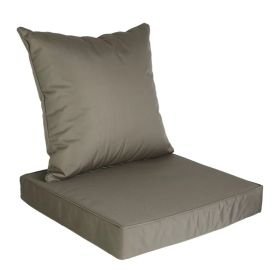 Outdoor Seat Cushion Set (Option: DarkGrey)